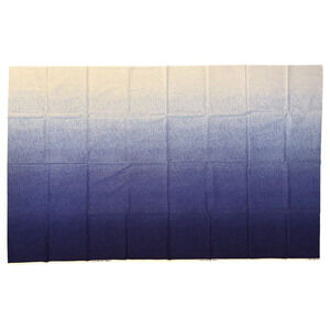 Ombre Fabric White to Blue Gradient Dots Hi Fashion 44" x 70" Cotton 1.88 Yards